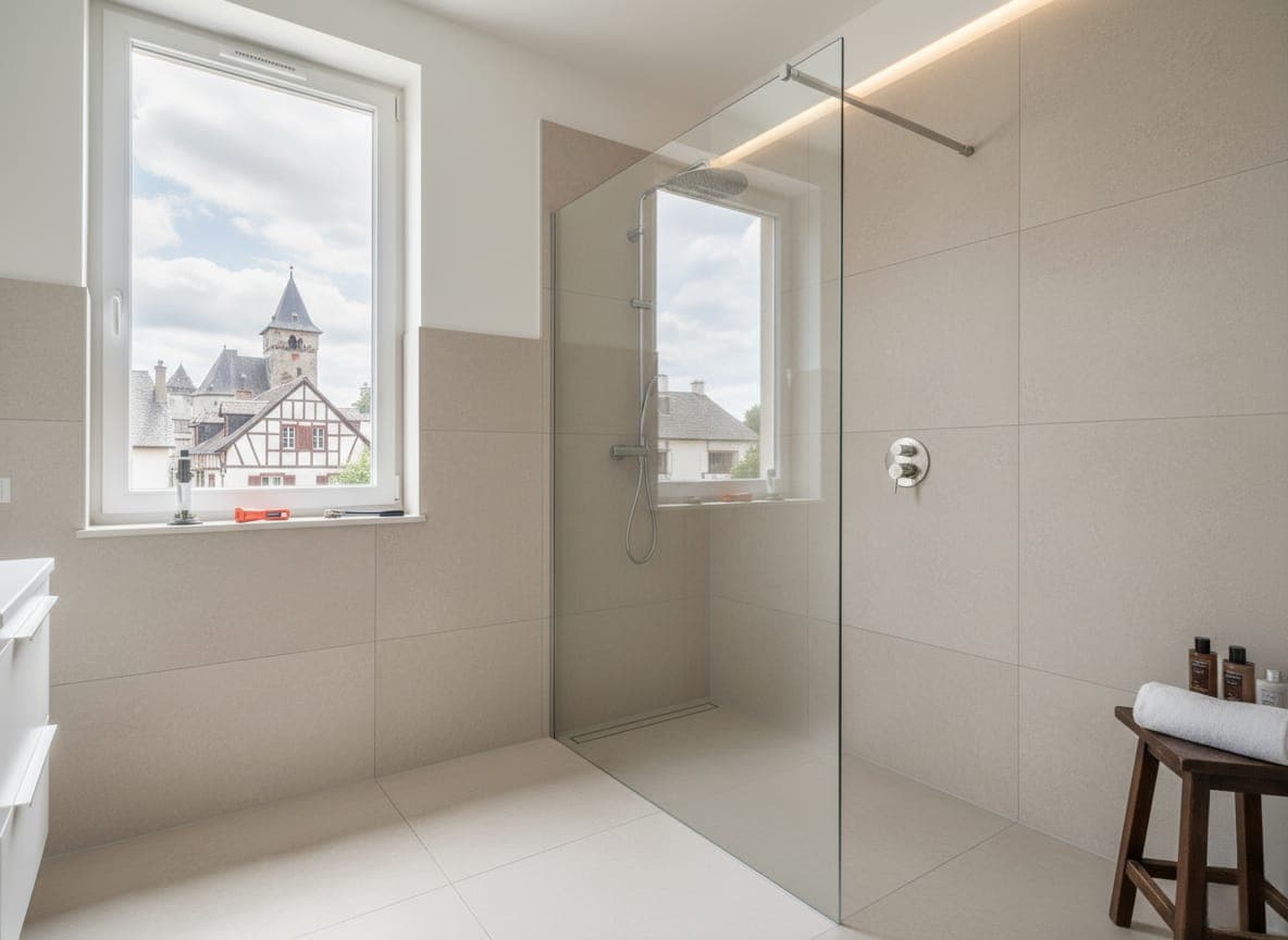 Douche à l’italienne à Montbéliard