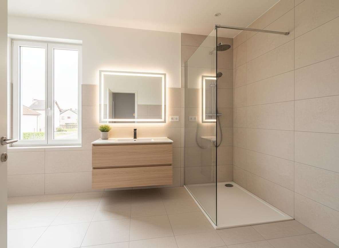 Rénovation de salle de bain à Audincourt