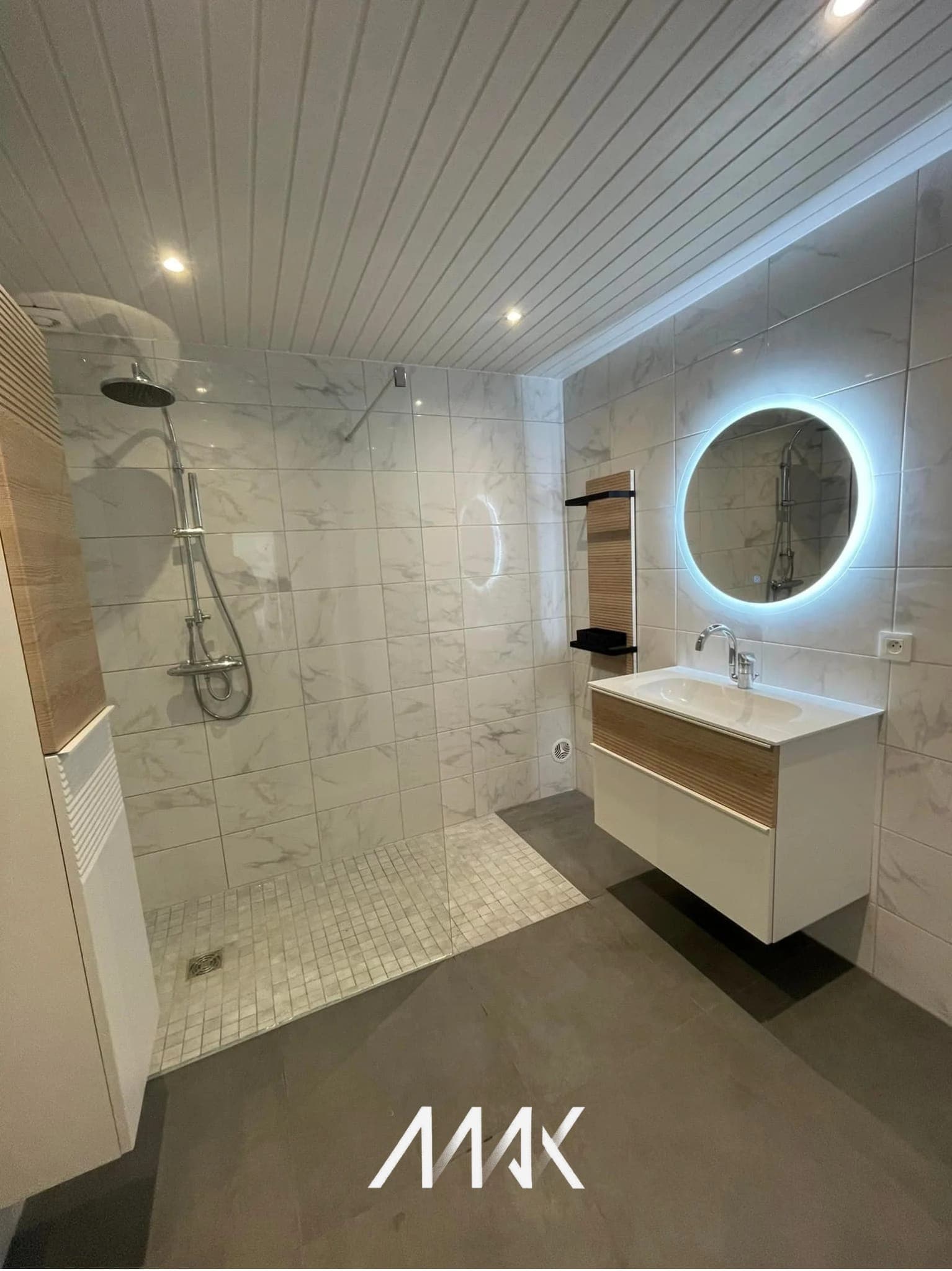 Après — rénovation de salle de bain SASU Max (chantier 5)