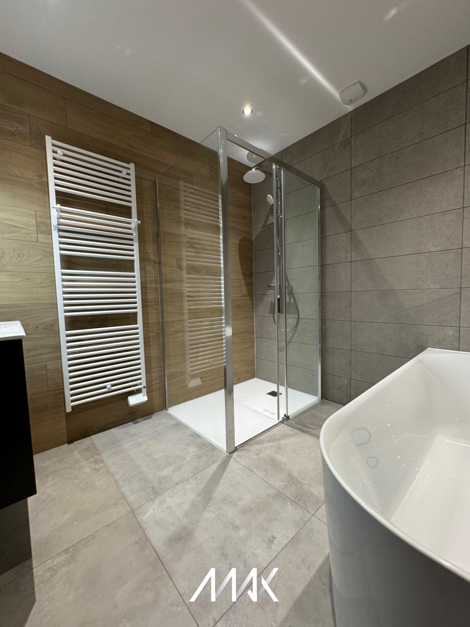 Détail de pose de carrelage